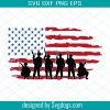 Merica Svg, 4th Of July Svg, Heart Svg, Fourth Of July Svg, 4 July Svg, America Svg