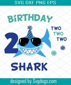 Birthday Boy Baby Shark Svg, Baby Shark Boy Girl Birthday