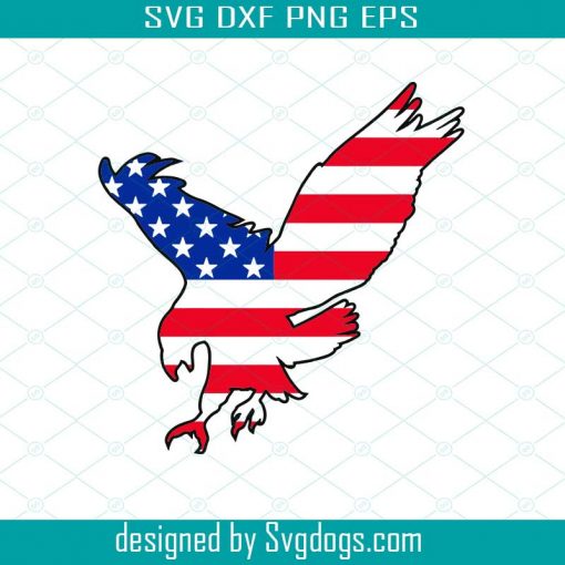 Eagle Svg, Eagle Svg File, American Eagle Svg, 4th of July Svg