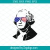 George Washington Svg, Usa Presidents Svg, Merica Svg, 4th Of July Svg