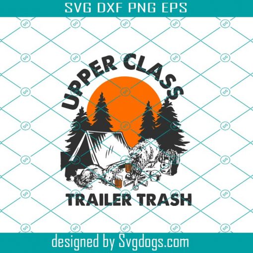 Upper Class Trailer Trash SVG, Hiking Animals SVG, Animal SVG