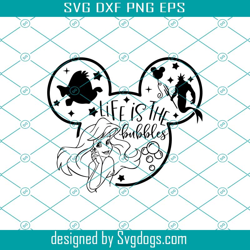 Download Mermaid svg, The Little mermaid svg, Ariel svg - SVGDOGS