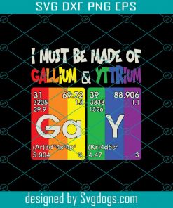 I Must Be Made Of Gallium SVG