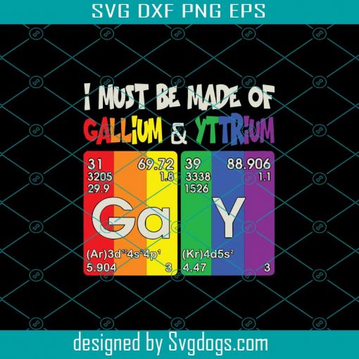 I Must Be Made Of Gallium SVG