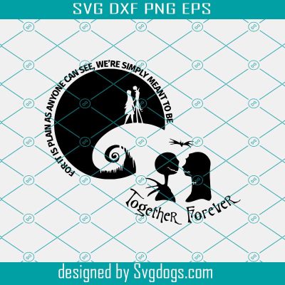 Nightmare Before Christmas Svg, Disney Halloween svg