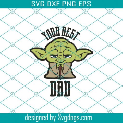 Star Wars Svg Kawaii Yoda Best Dad Father’s Day Svg