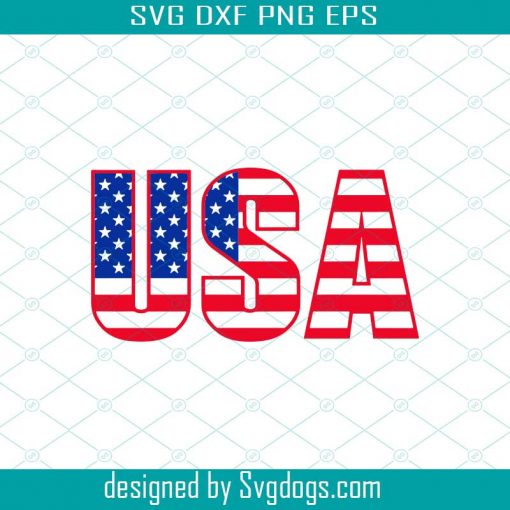 USA Svg, American Flag Svg, 4th Of July Svg, Patriotic Svg, America Svg