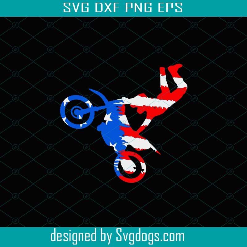 Download Dirt Bike Svg Motorcycle Svg America Flag Svg Motocross Svg Off Road Svg Biker Svg Svgdogs