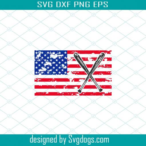 Usa Svg, Baseball 4th Of July Svg, 4th Of July Svg