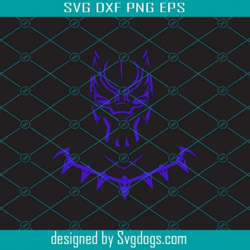 Black Panther Digital Cut File svg png