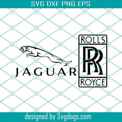 Jaguar Rolls Royce car logo svg