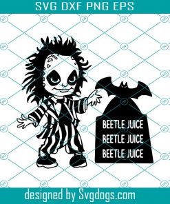 Baby Beetle Juice svg, Halloween svg