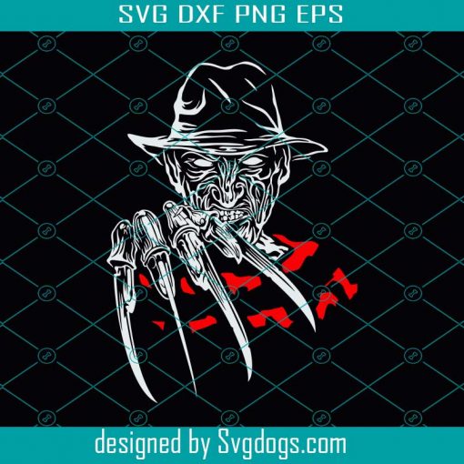 Freddy Krueger svg, Horror movie killers SVG, The Nightmare On Elm ...