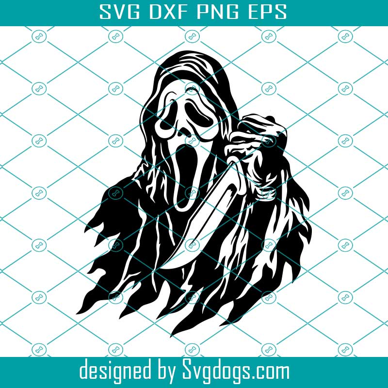 Ghostface Svg Horror Movie Killers Svg Halloween Svg Svgdogs