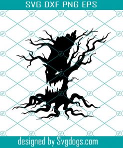 Haunted Tree svg, Halloween svg