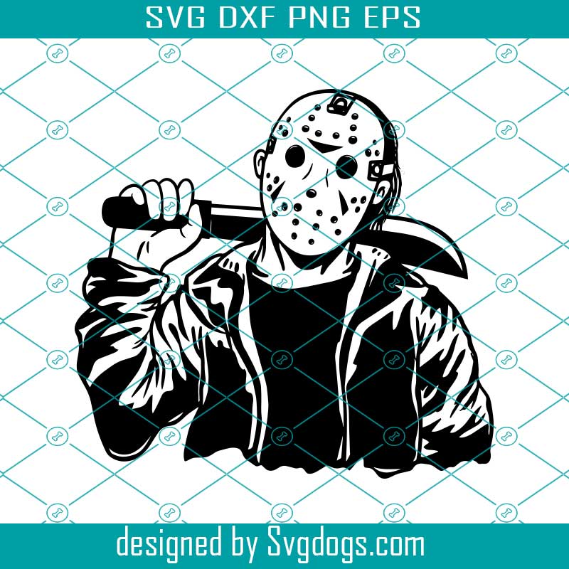 Download Jason Voorhees Halloween SVG, Horror movie killers ...