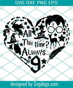 Love Harry Potter SVG, Hogwarts SVG