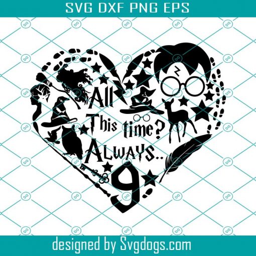 Love Harry Potter SVG, Hogwarts SVG