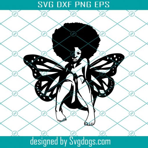 Girl Butterfly Svg, Black Lives Matter svg, Black woman SVG, Black Girl Magic SVG