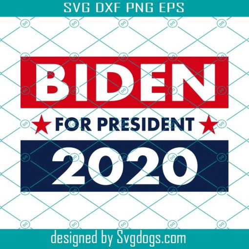 Joe Biden 2020 For President svg, Political Campaign Yard Sign w Stake Svg