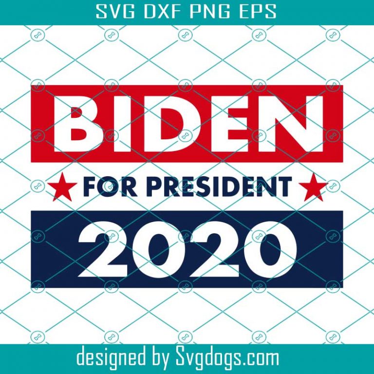 Joe Biden 2020 For President svg, Political Campaign Yard Sign w Stake Svg