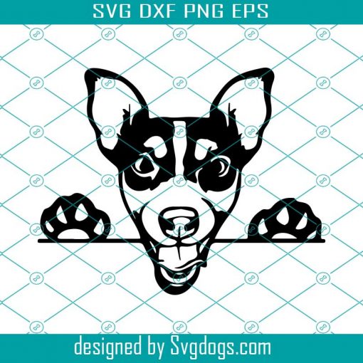 Jack Russell Dog Svg, Animal Pet Puppy Paw Svg, Dog Svg