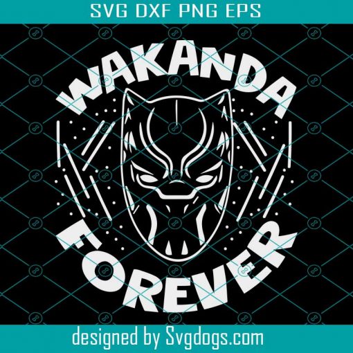Wakanda SVG, Wakanda Forever svg, Black Panther SVG