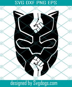 Black Panther Black Lives Matter Fist SVG
