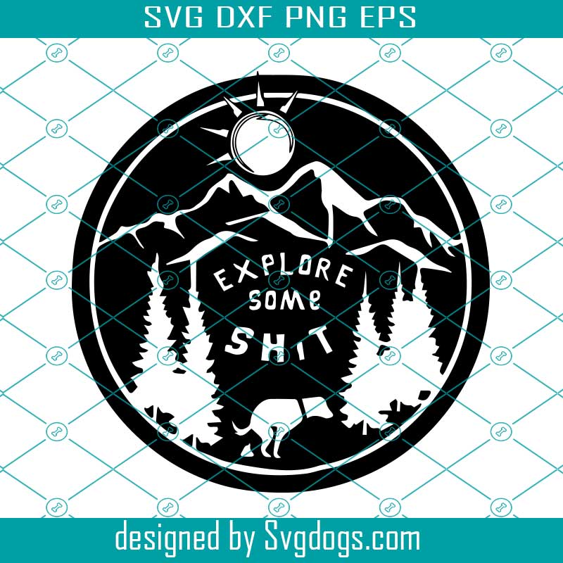 Download Funny Dog Pooping Hiking Hunting Dogs Explore Svg Svgdogs PSD Mockup Templates