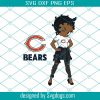 Girl Love Chicago Bears svg, Chicago Bears Svg