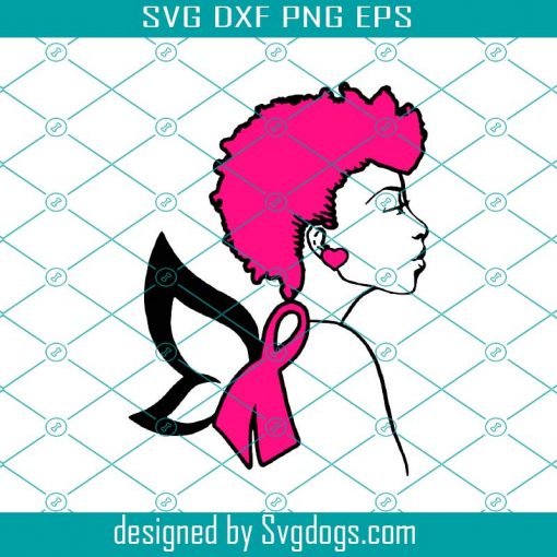 Breast Cancer Warrior SVG, Personalised Svg, Breast Cancer SVG