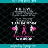 Cancer warrior svg, Breast Cancer Svg