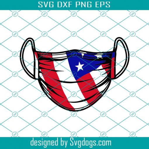Patriotic Protective Facemask svg