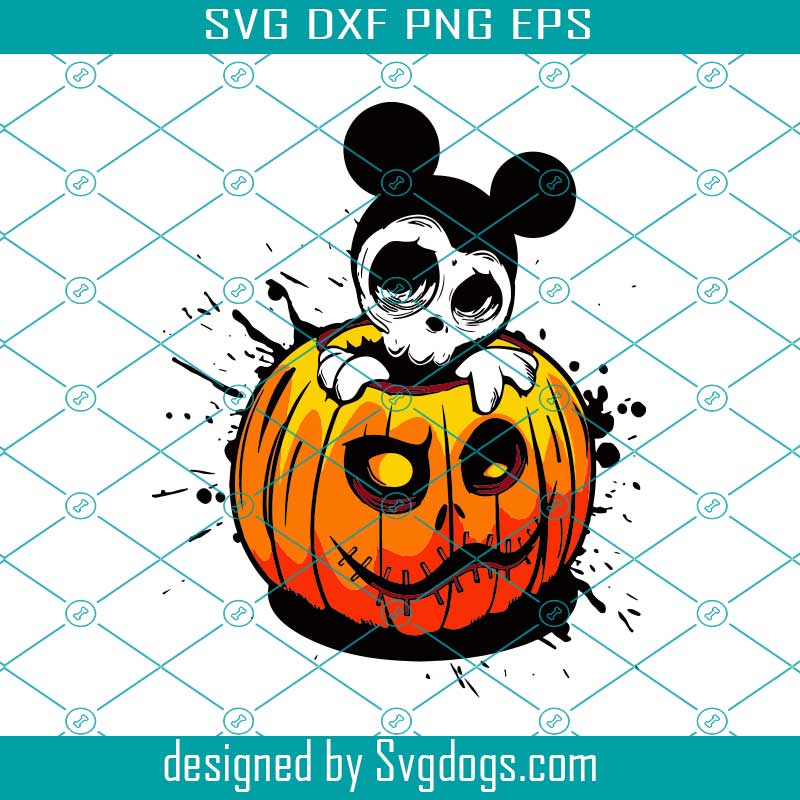 Halloween Mickey Svg Disney Svg Pumpkin Svg Svgdogs