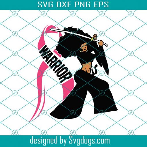 Cancer warrior svg, Breast Cancer Svg