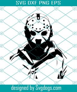 Jason Voorhees svg, Friday The 13 th svg , Cameo svg, Jason Voorhees svg
