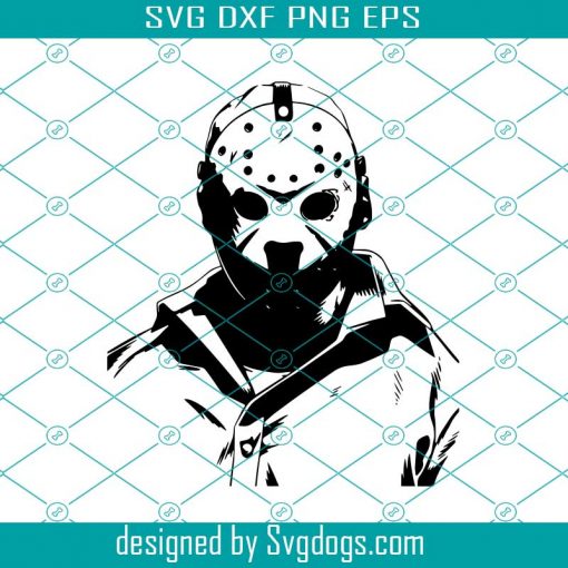 Jason Voorhees svg, Friday The 13 th svg , Cameo svg, Jason Voorhees svg