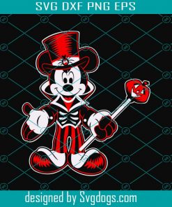 Halloween Time Mickey and Minnie SVG