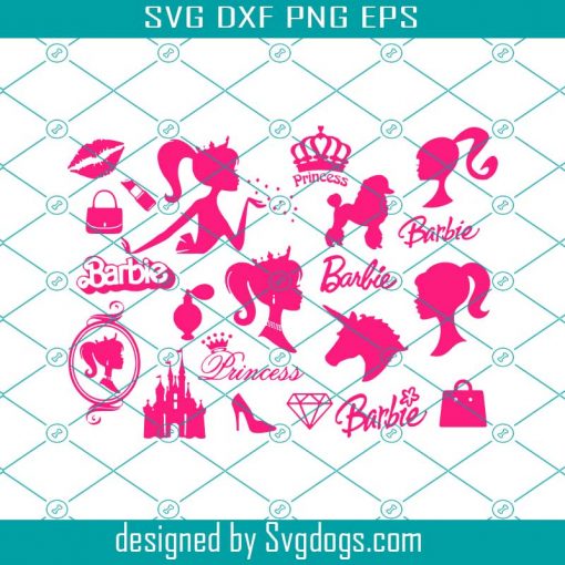 Barbie svg, Disney svg, Pink svg