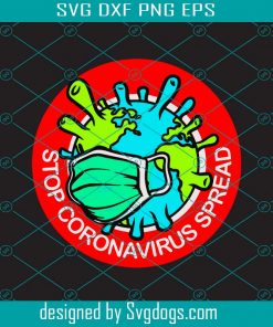 stop coronavirus spread svg