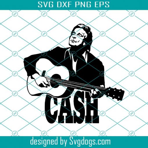 Johnny Cash svg