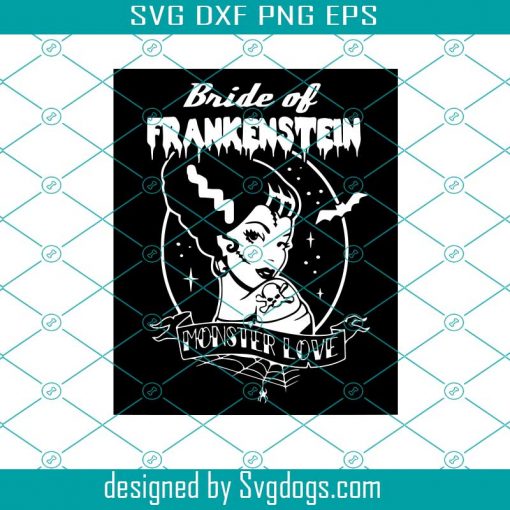Frankenstein svg, Bride of Frankenstein svg, True Love svg