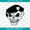 Skull Grenade Army Marine Svg, Skull Grenade Logo Svg, Weapon BombSvg, Explosive Death Svg, Biker Explosion Military Svg