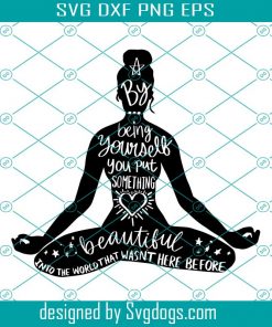 Yoga SVG, Namaste SVG, Meditation svg, Women Empowerment SVG