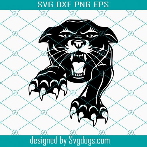 Panthers Mascot Football high school college SVG