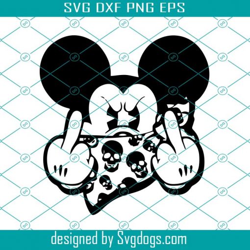 Mickey biker svg, Mickey svg, Mickey sunglases SVG, Cool mickey svg