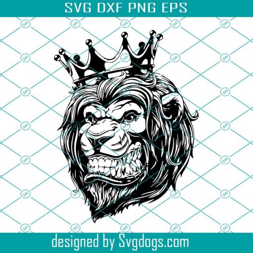 Lion svg file, Lion’s svg, Lion clipart, Lion silhouette, Lion cut file, Lion head svg, Lion svg