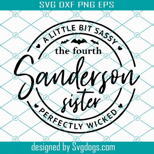 The Fourth Sanderson Sister Svg, Its Hocus Pocus Svg, Halloween Party Svg, Sanderson Sisters Svg, Houcus Pocus Svg