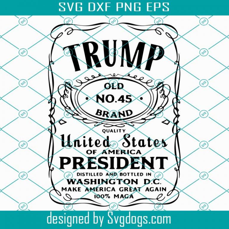 Jack daniels Svg, Trump Svg - SVGDOGS