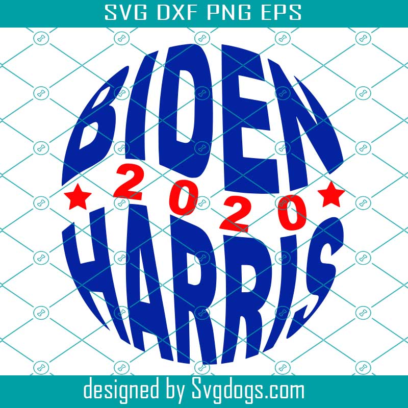 Kamala Harris Joe Biden 2020 Circle SVG, Joe Biden Svg